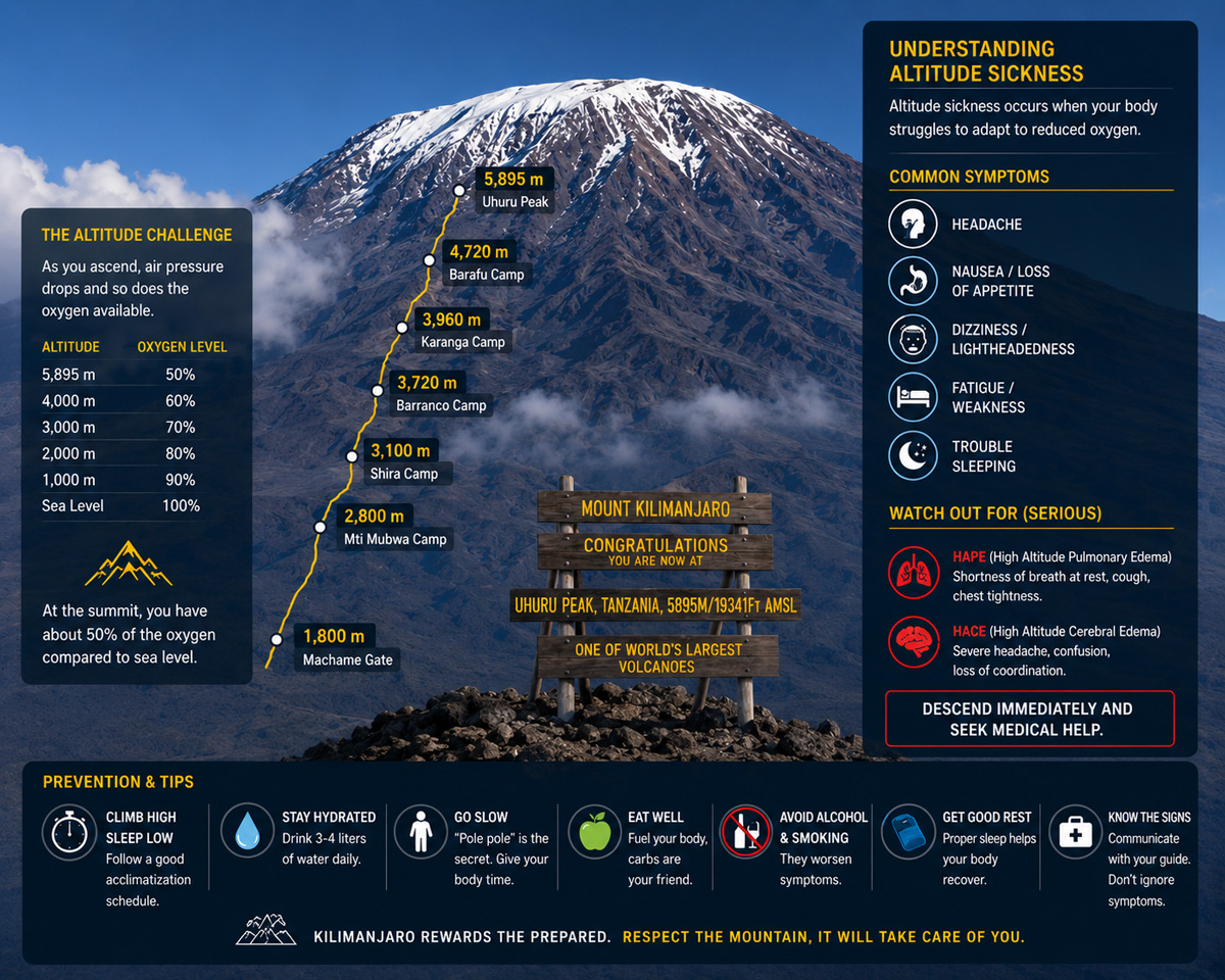 Kilimanjaro altitude sickness