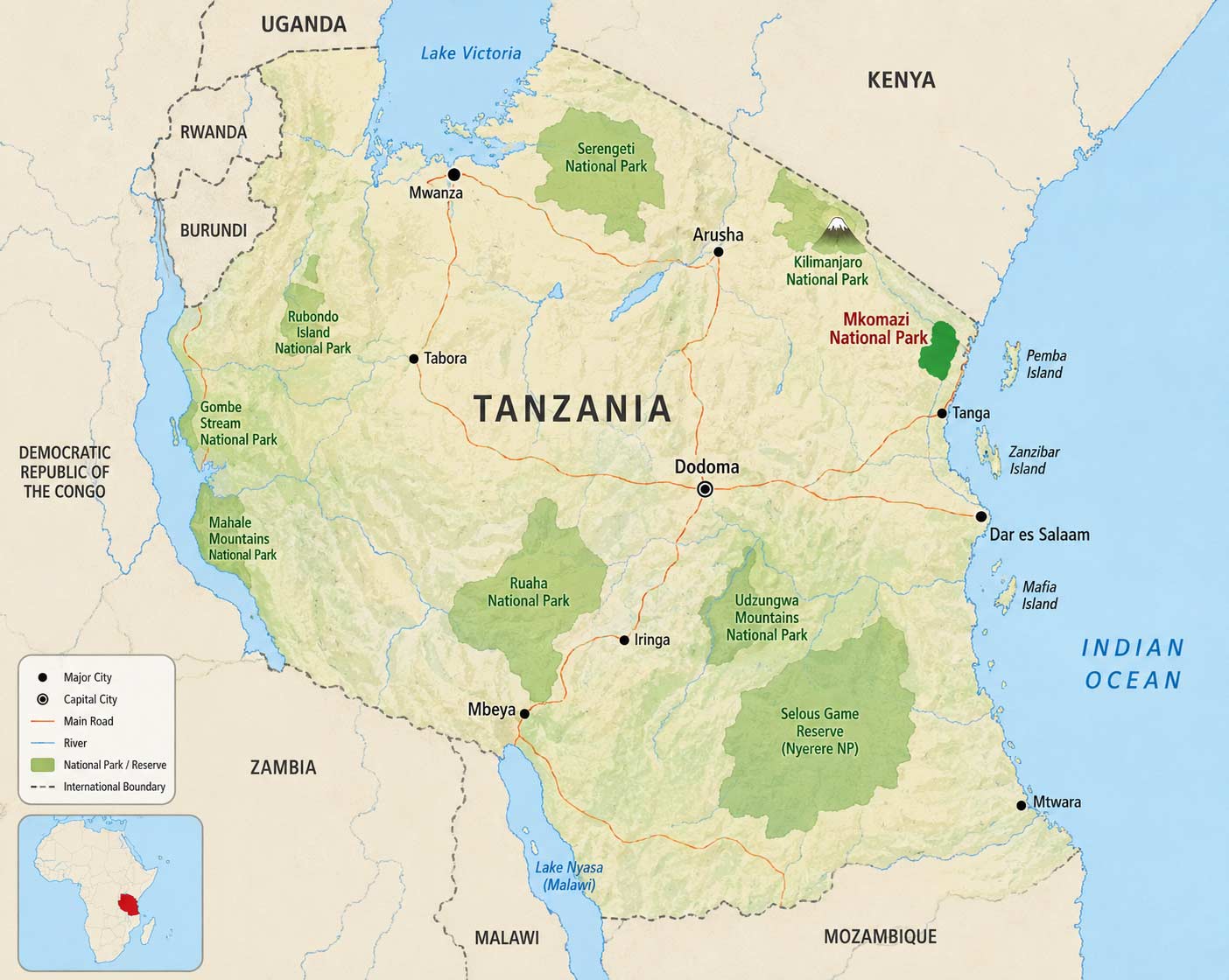 Complete Guide to Mkomazi National Park